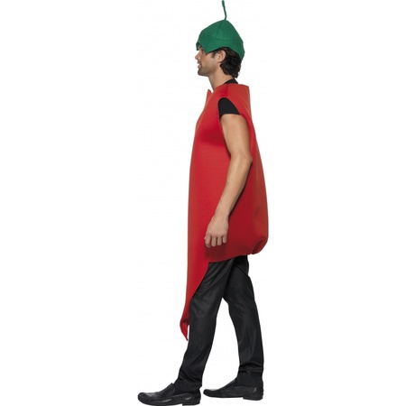Red chilli pepper costume men