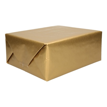 Rolls Kraft wrapping paper gold 70 x 200 cm