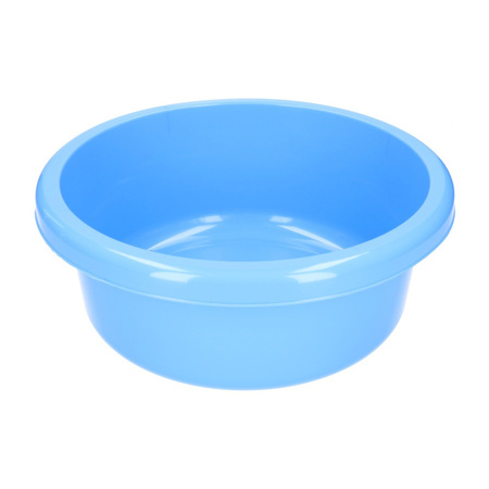 Rond afwasteiltje / afwasbak blauw 6,2 liter