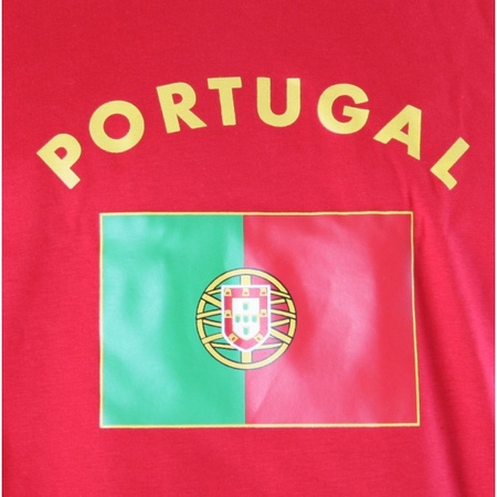 Rood heren shirt Portugal