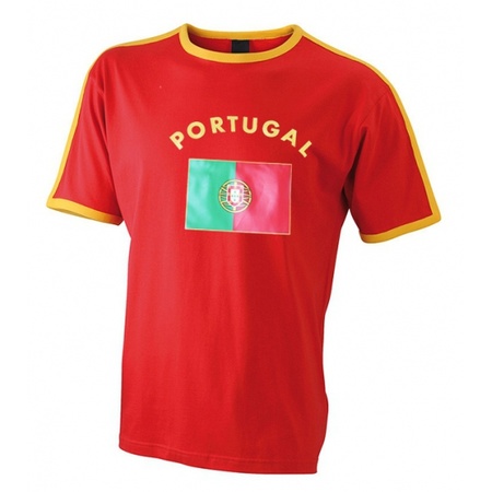 Rood heren shirt Portugal