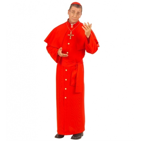 Rood Kardinaal kostuum
