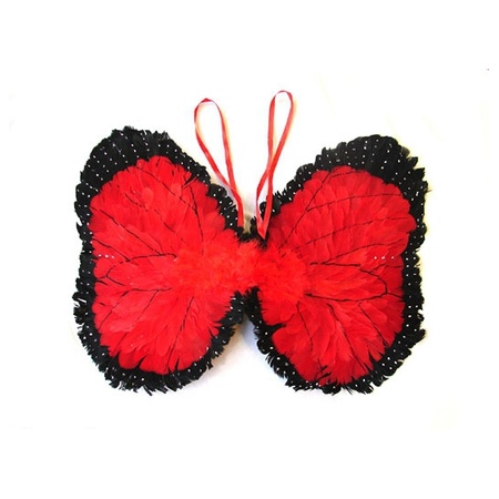 Red and black wings for kids