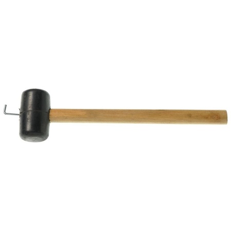 Rubber hammer with herring puller