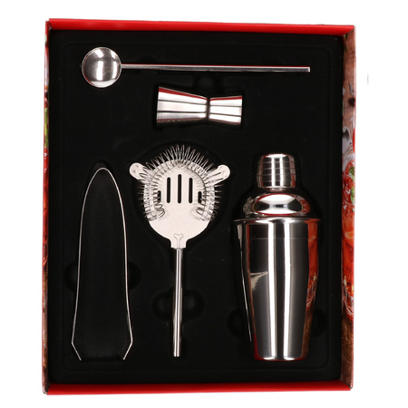 Stainless steel cocktail set 5 pcs