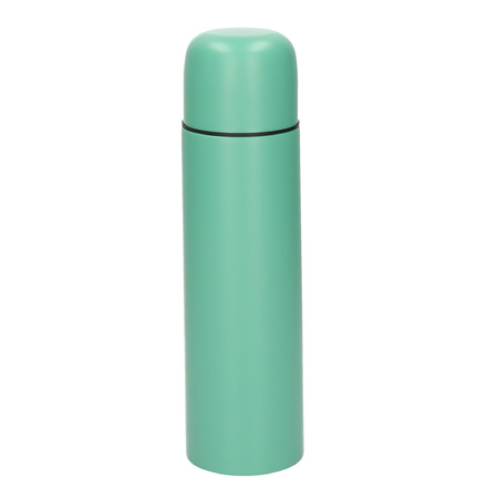 Vacuum flask 500 ml stainless steel green