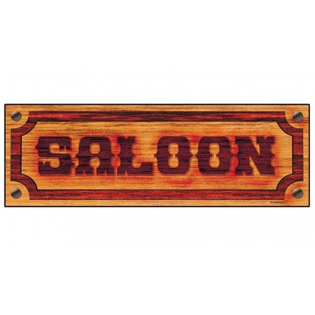 Saloon sign 78 x 26 cm