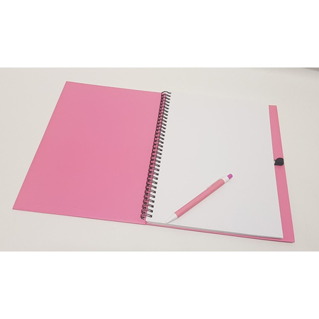 Sketchbook pink A4 paper