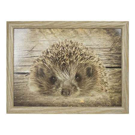 Laptray hedgehog print 43 x 33 cm