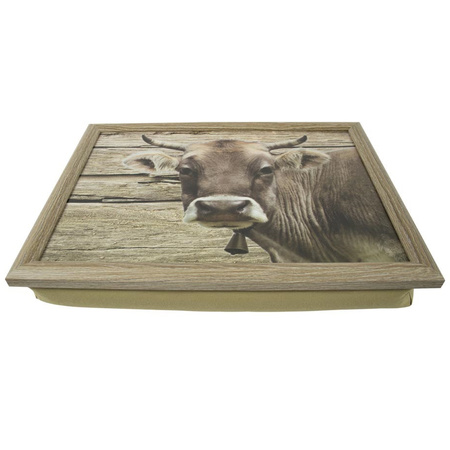 Laptray Swiss cow print 43 x 33 cm