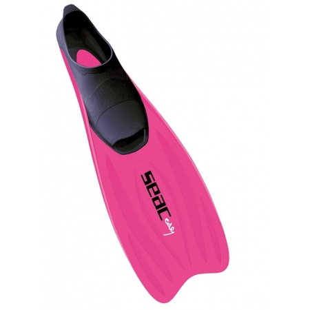 Seac roze flippers met dichte hiel