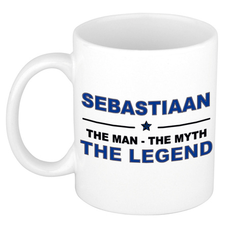 Sebastiaan The man, The myth the legend name mug 300 ml