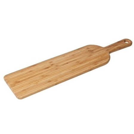 Serveerplank/snijplank van hout 60 x 14 cm 
