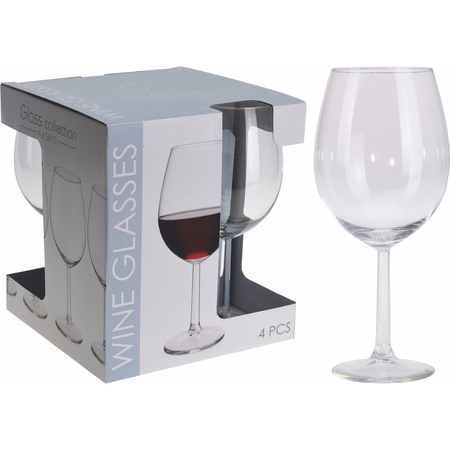 Wine glasses set 580 ml 4 pcs