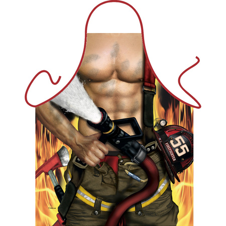 Sexy kookschort Brandweerman
