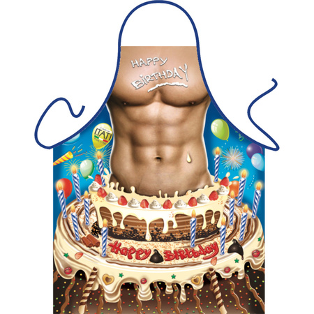 Sexy apron Happy Birthday Man
