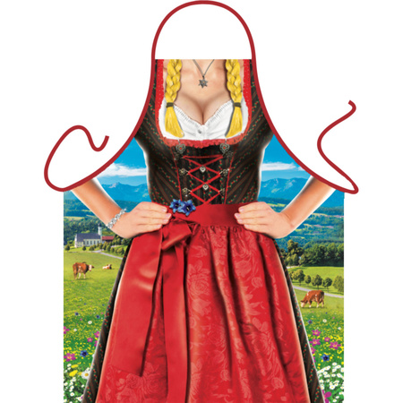 Sexy apron Tiroler Woman dirndl