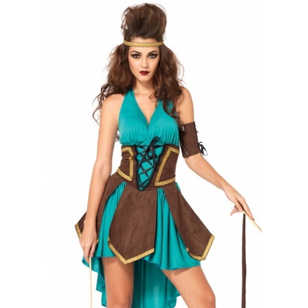 Sexy Celtic warrior costume for ladies