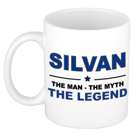 Silvan The man, The myth the legend name mug 300 ml