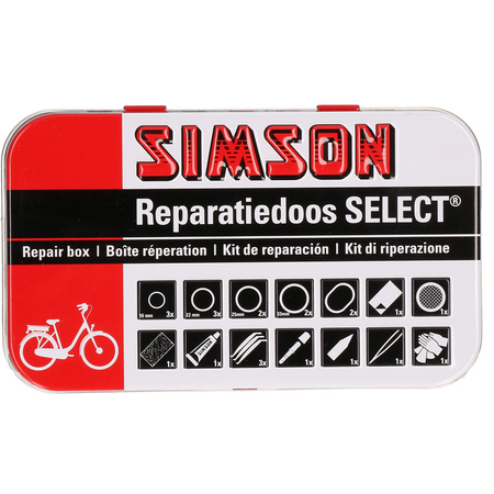 Simson bicycle tire repair set