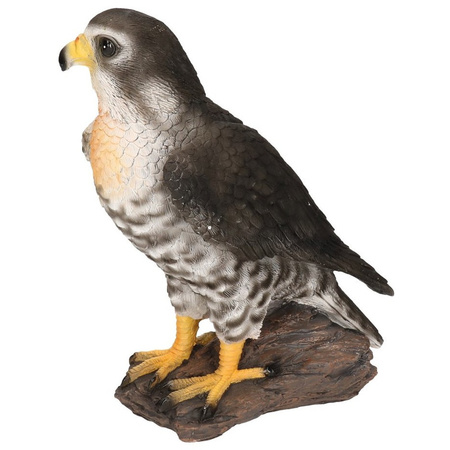 Peregrine falcon bird of prey statuette 26 cm