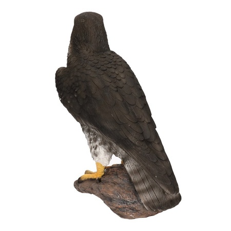 Peregrine falcon bird of prey statuette 26 cm