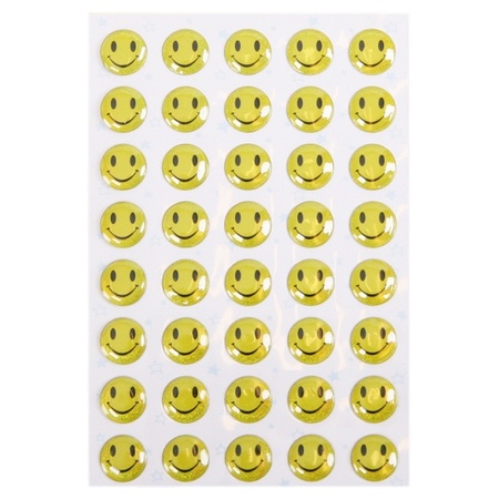 Smiley stickers 40 stuks