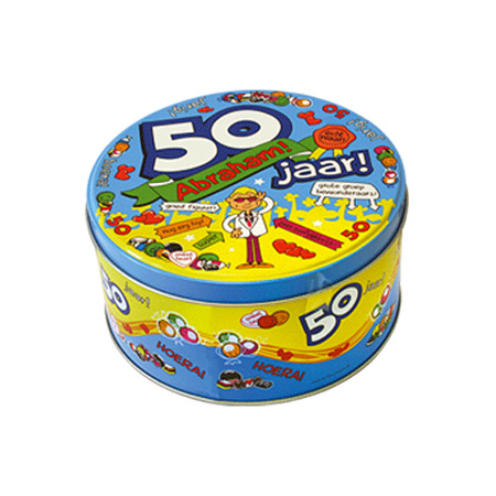 Candy box / gift box Abraham 50 years / 50th birthday