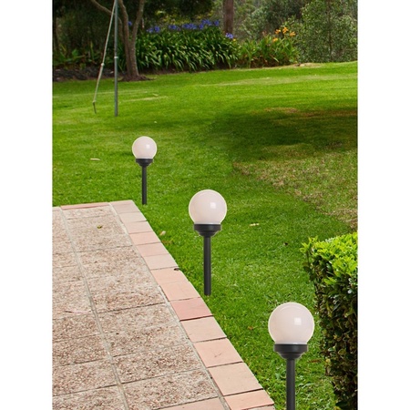20x Outdoor/garden LED balls pins Noah solar light 27 cm