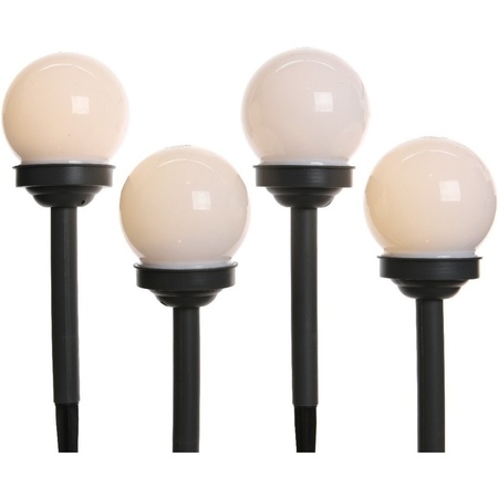 20x Outdoor/garden LED balls pins Noah solar light 27 cm