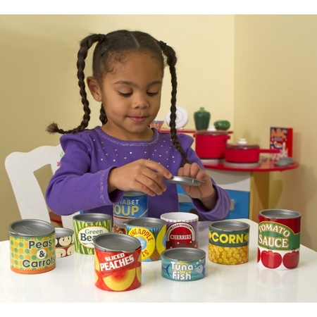 Canned food play set