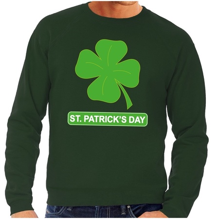 St. Patricksday sweater green men