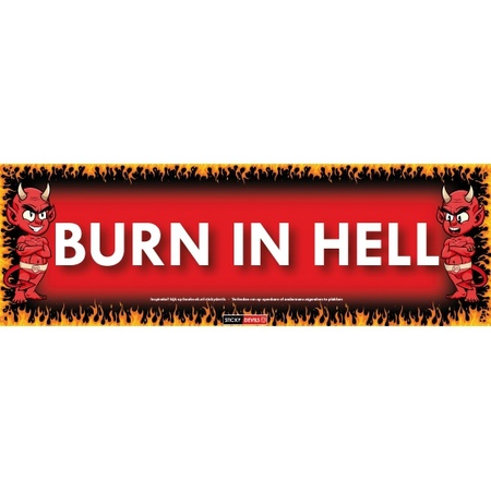 Sticky Devil Burn in hell