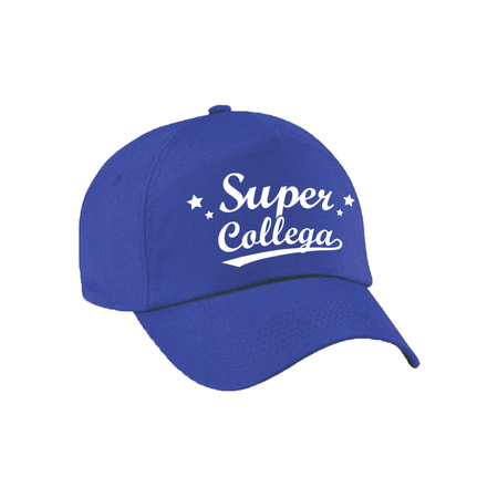 Super collega cap blue for adults
