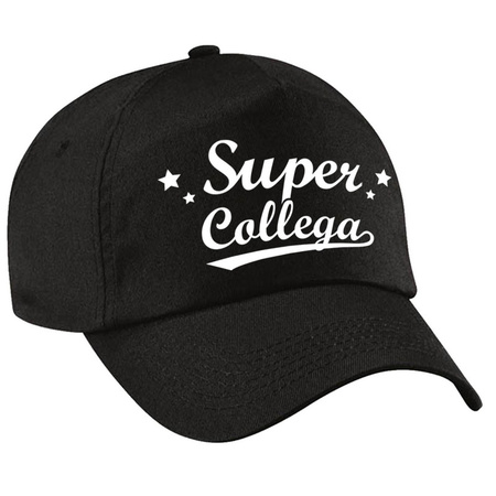 Super collega cap black for adults
