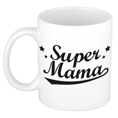 Super papa en mama mok - Cadeau beker set voor Papa en Mama