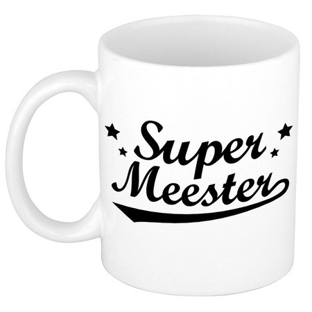 Super meester bedankt mug 300 ml