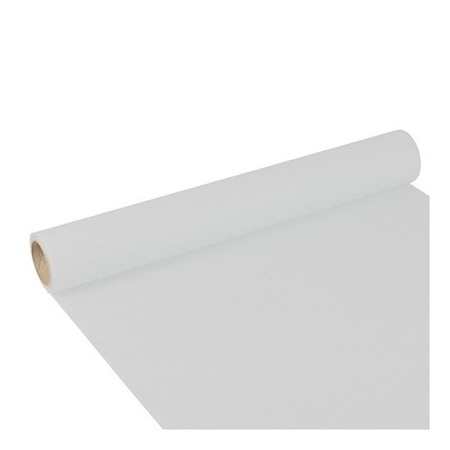 Table runner white 300 x 40 cm paper