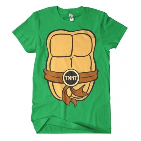 Teenage Mutant Ninja Turtles verkleed t-shirt groen voor heren