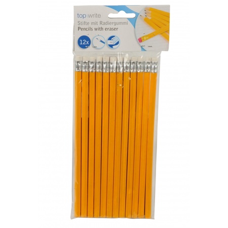 Pencils package of 12x grey