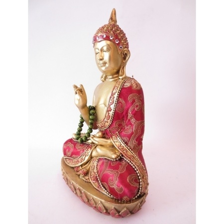 Thai Buddha statue gold 22 cm