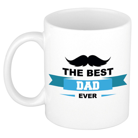 The best dad ever gift mug / cup white 