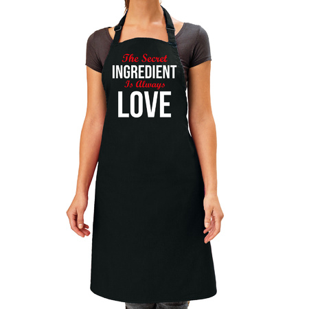 The secret ingredient present apron black for women