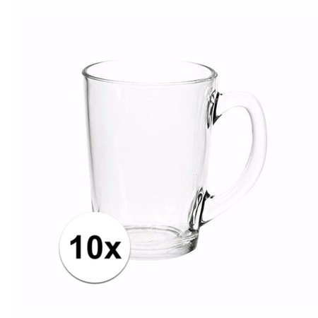 Tea glasses/cups basic 10 pieces 320 ml