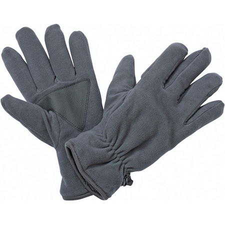 Thinsulate fleece gloves dark grey