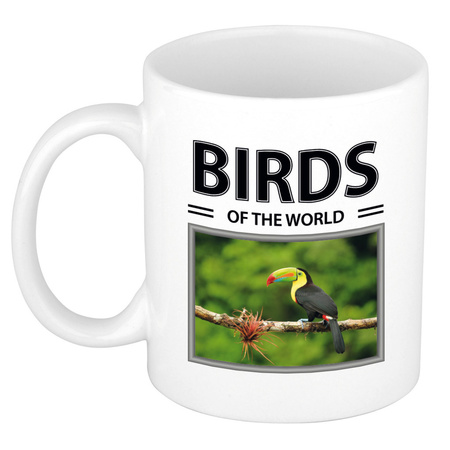 Toekans mok met dieren foto birds of the world