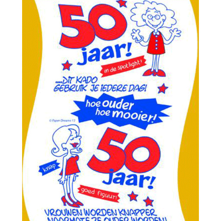 Toilet paper 50 years woman