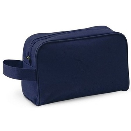 Toiletry bag navy blue 21,5 cm for children