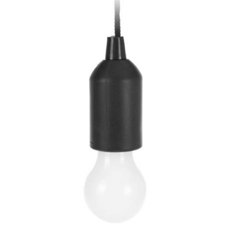 LED hanging light black 15 cm