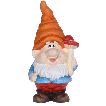 Set of 2 garden gnomes Diego and Dick 23 cm